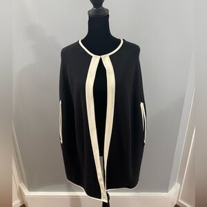 JB by Julie Brown Black and White Cape